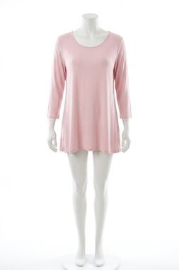NEW ANGEL long-sleeve tunic in pink